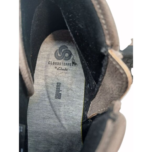 CLARKS CLOUDSTEPPERS Women's SILLIAN2.0 Brown Size 9 W Wide Ankle Strap Bootie - Picture 15 of 16